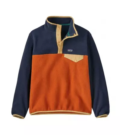 Patagonia Kids' Lightweight Synchilla Snap-T Fleece Pullover