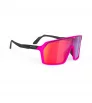 Rudy Sunglasses Spinshield Pink Fluo Matte - Multilaser Red
