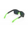 Sunglasses Rudy Spinair 57 Crystal Graphite - Polar 3FX HDR Multilaser Green Lens